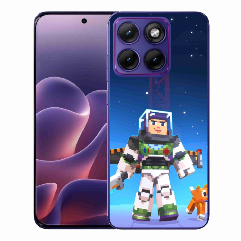 Gél védőburkolat mmCase a Motorola Edge 70 Fusion készülékhez - minecraft 2