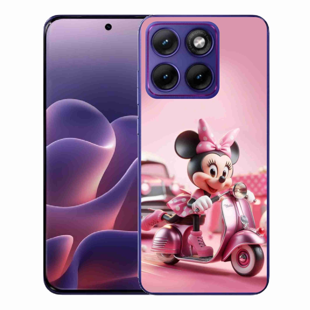 Zselés borítás mmCase a Motorola Edge 70 Fusion készülékhez - minnie 1