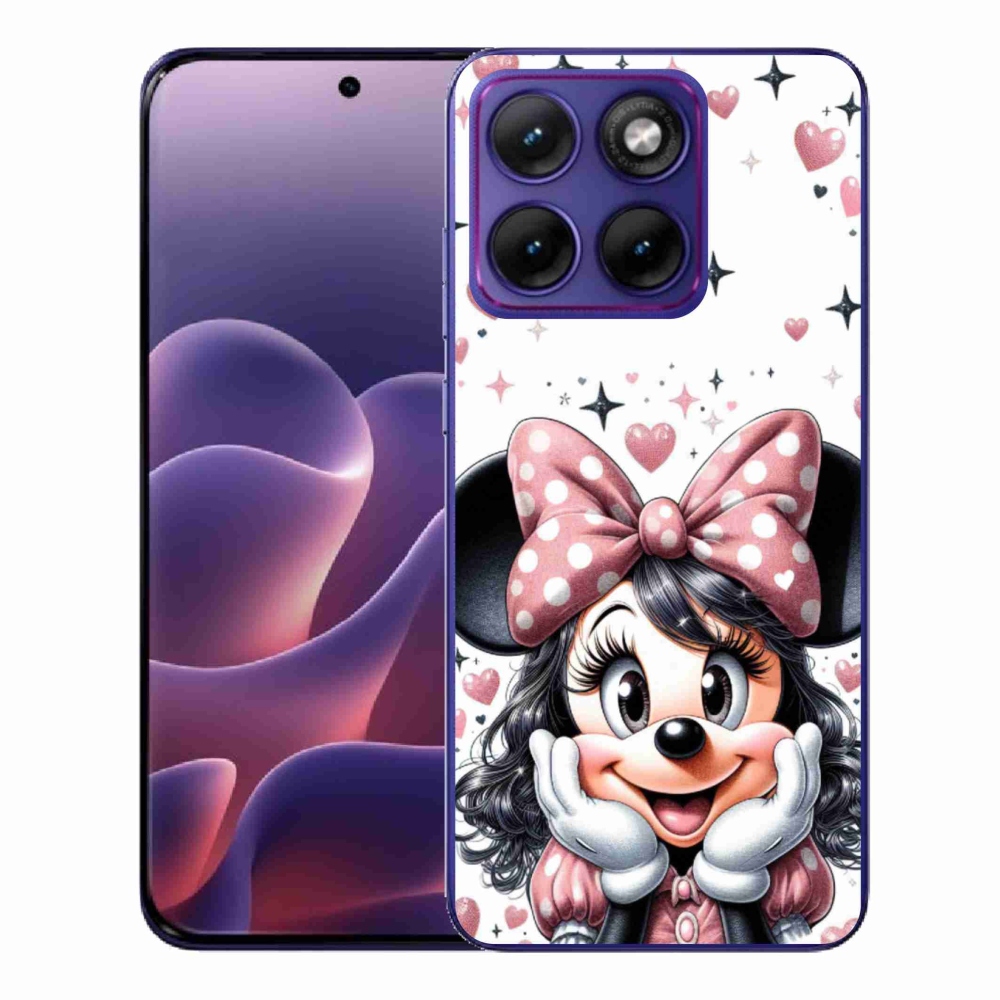 Zselés borítás mmCase a Motorola Edge 70 Fusion készülékhez - minnie