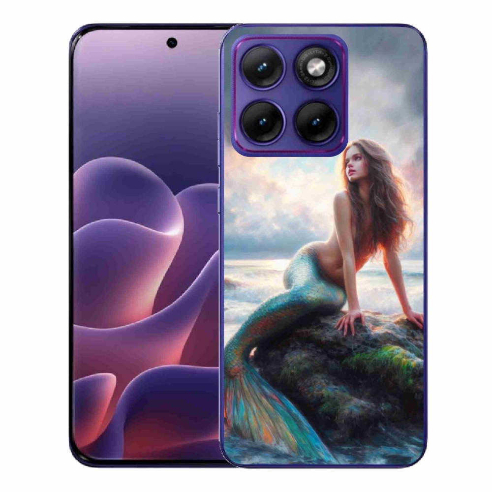 Zselés borítás mmCase a Motorola Edge 70 Fusion készülékhez - sellő