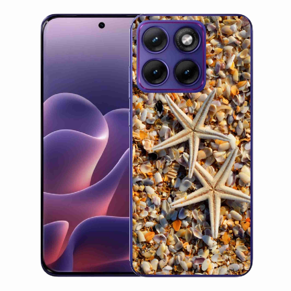 Zselés borítás mmCase a Motorola Edge 70 Fusion készülékhez - tengeri csillag