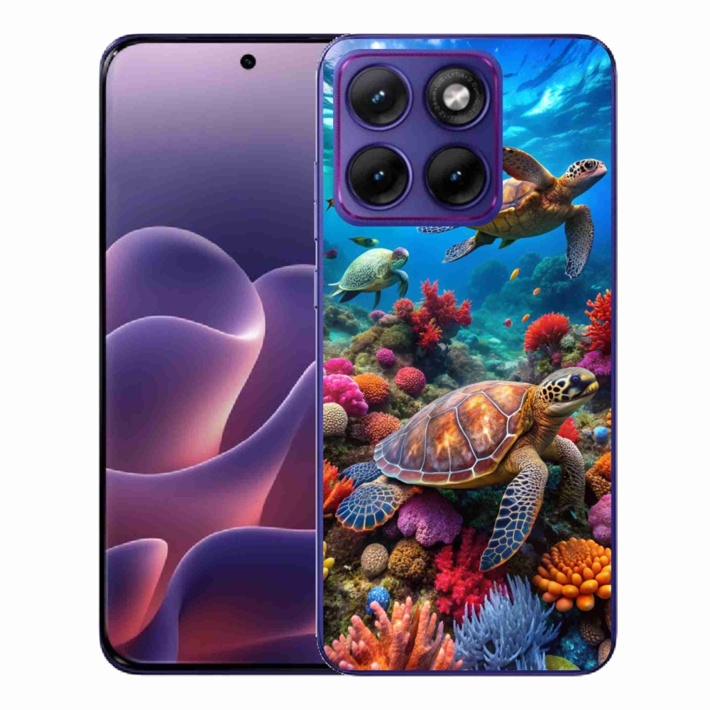 Zselés borítás mmCase a Motorola Edge 70 Fusion készülékhez - Sea World 2