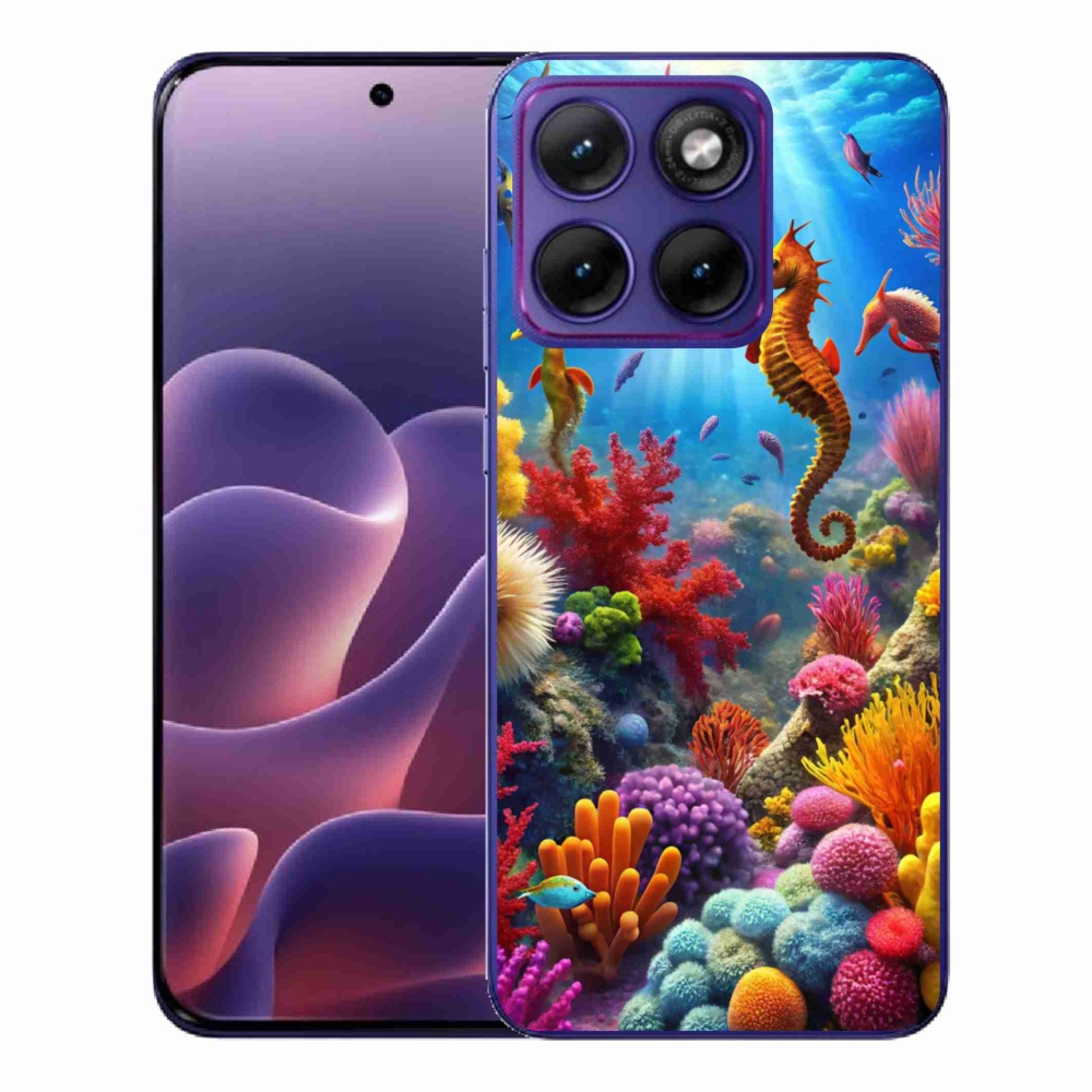 Zselés borítás mmCase a Motorola Edge 70 Fusion készülékhez - Sea World 3
