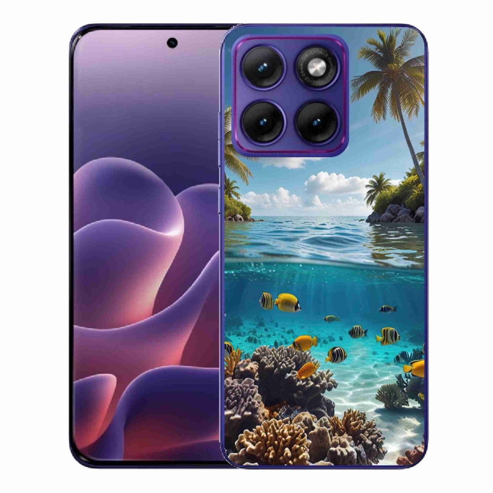 Zselés borítás mmCase a Motorola Edge 70 Fusion készülékhez - Sea World 4
