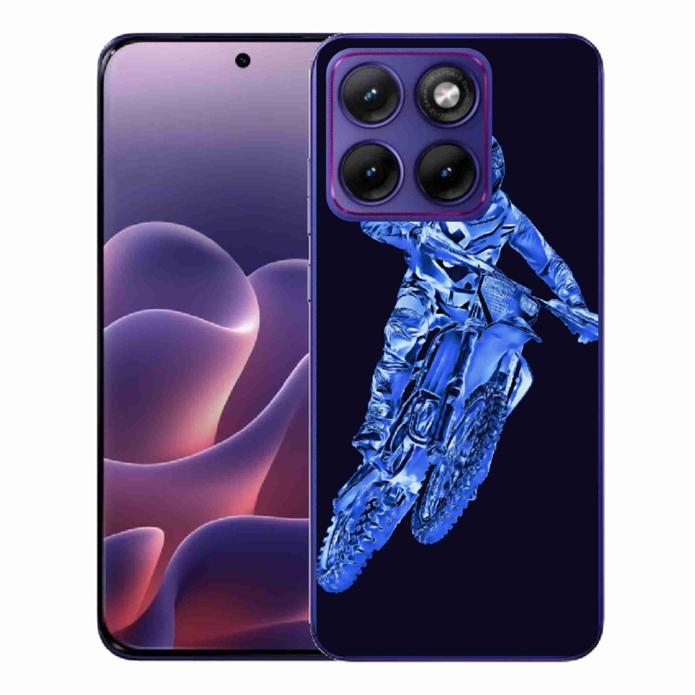 Zselés borítás mmCase a Motorola Edge 70 Fusion készülékhez - motocross 1