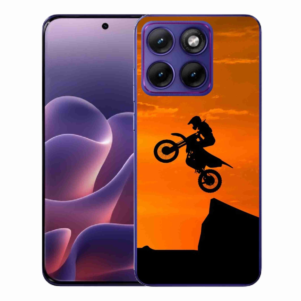 Zselés borítás mmCase a Motorola Edge 70 Fusion készülékhez - motocross