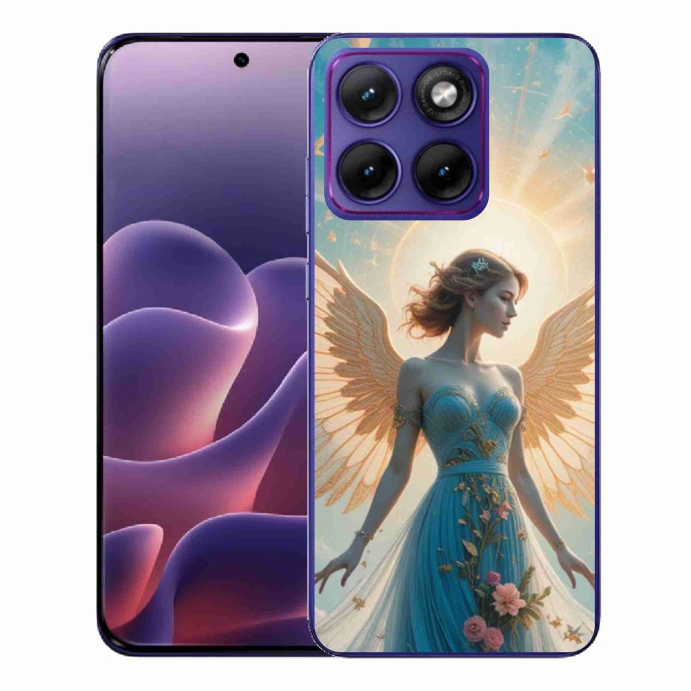 Gél védőburkolat mmCase a Motorola Edge 70 Fusion készülékhez - Vallási motívum 4