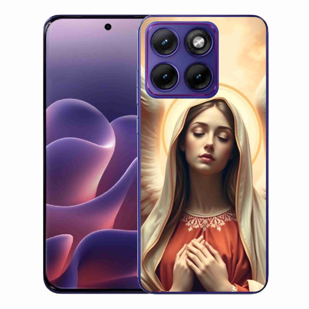 Zselés borítás mmCase a Motorola Edge 70 Fusion készülékhez - vallási téma