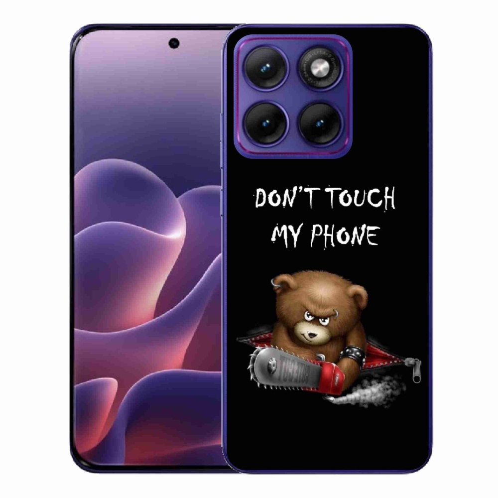 Gél védőburkolat mmCase a Motorola Edge 70 Fusion készülékhez - ne érintse meg a telefont
