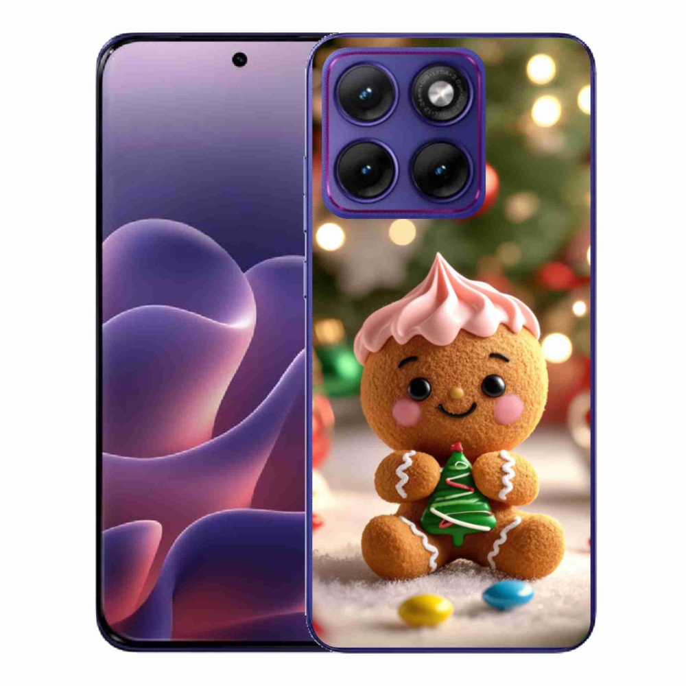 Gél védőburkolat mmCase a Motorola Edge 70 Fusion készülékhez - mézeskalács