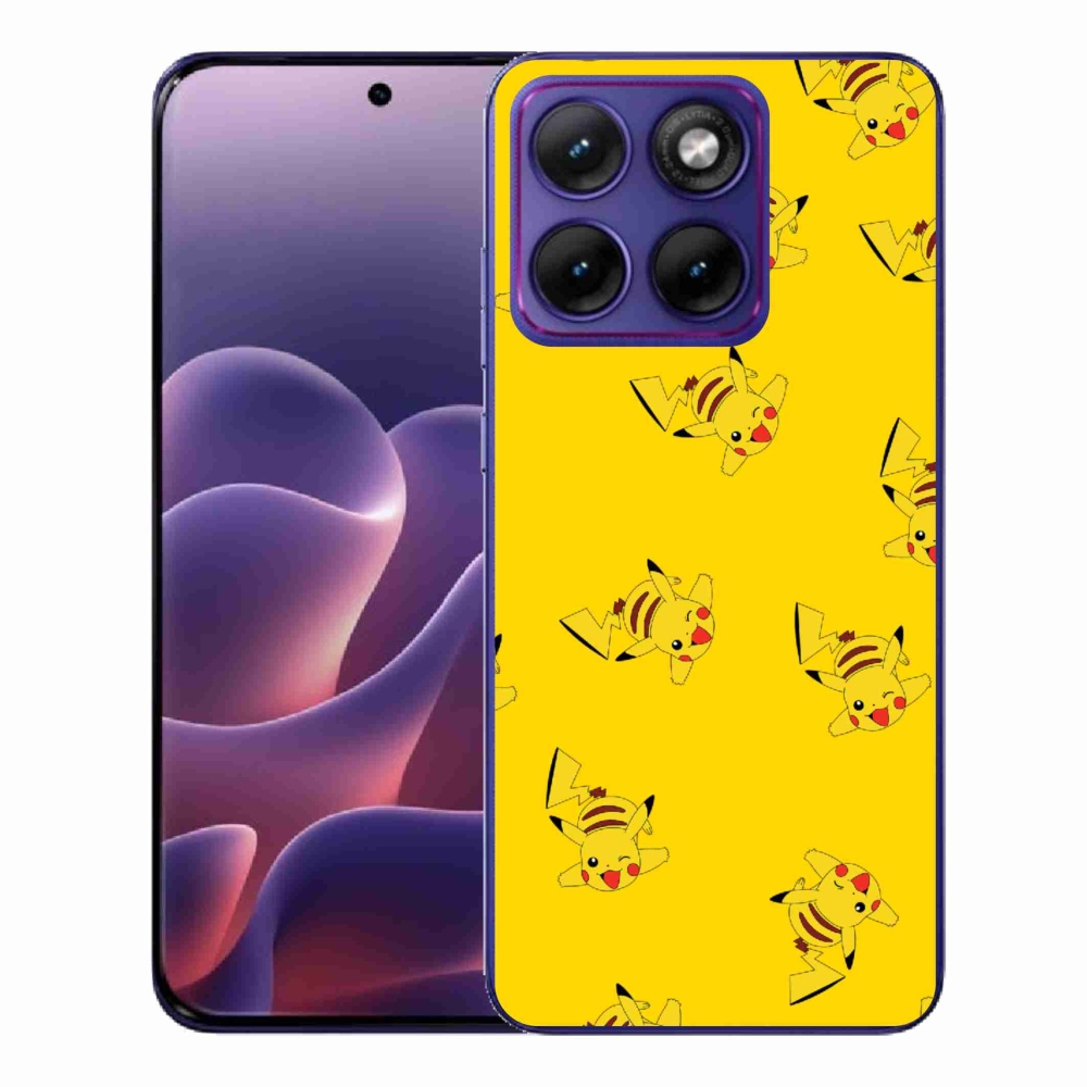Zselés borítás mmCase a Motorola Edge 70 Fusion készülékhez - pikachu