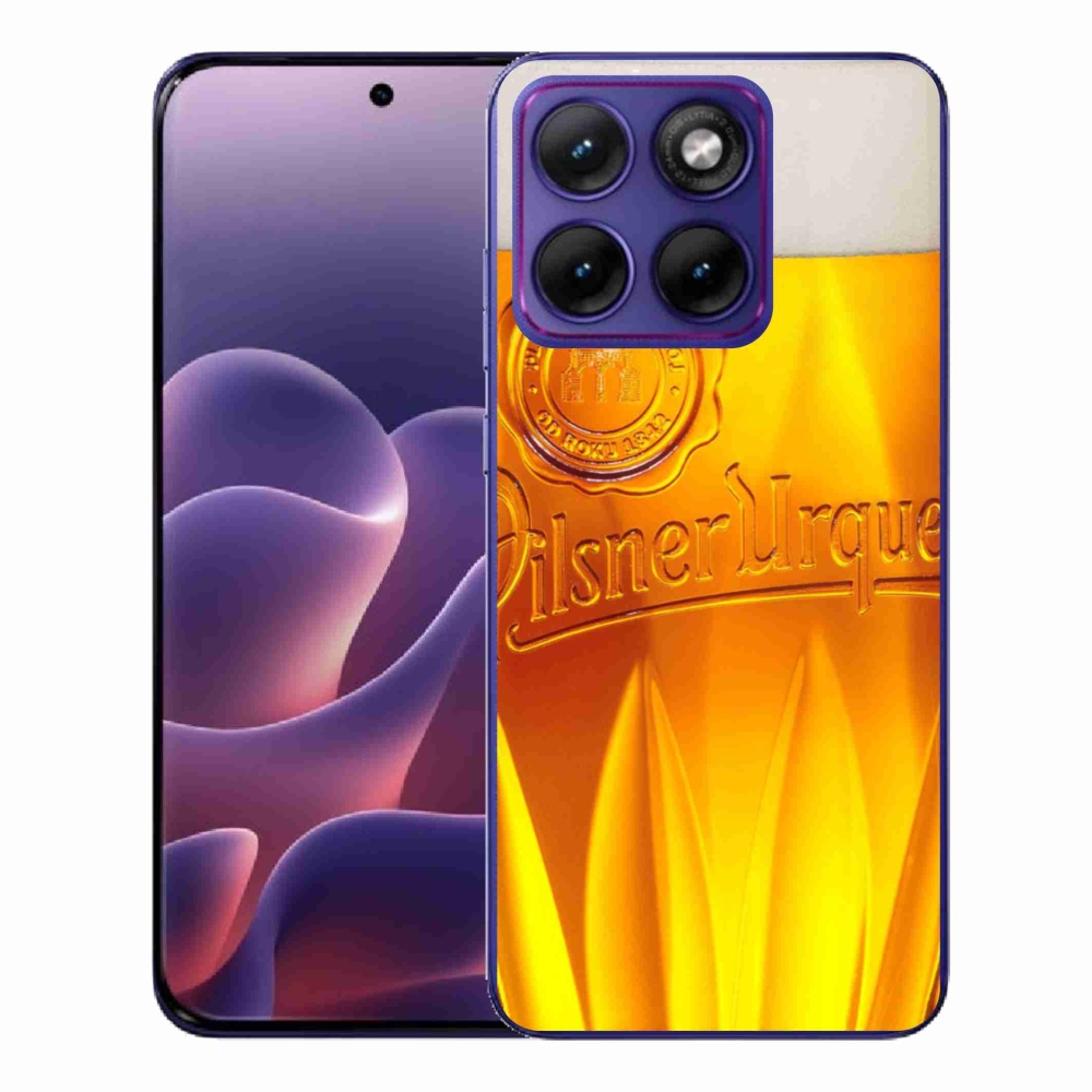Zselés borítás mmCase a Motorola Edge 70 Fusion készülékhez - sör