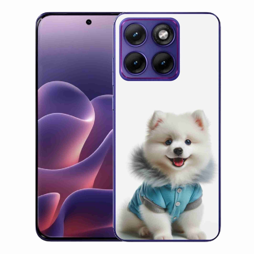 Gél védőburkolat mmCase a Motorola Edge 70 Fusion készülékhez - pomerániai