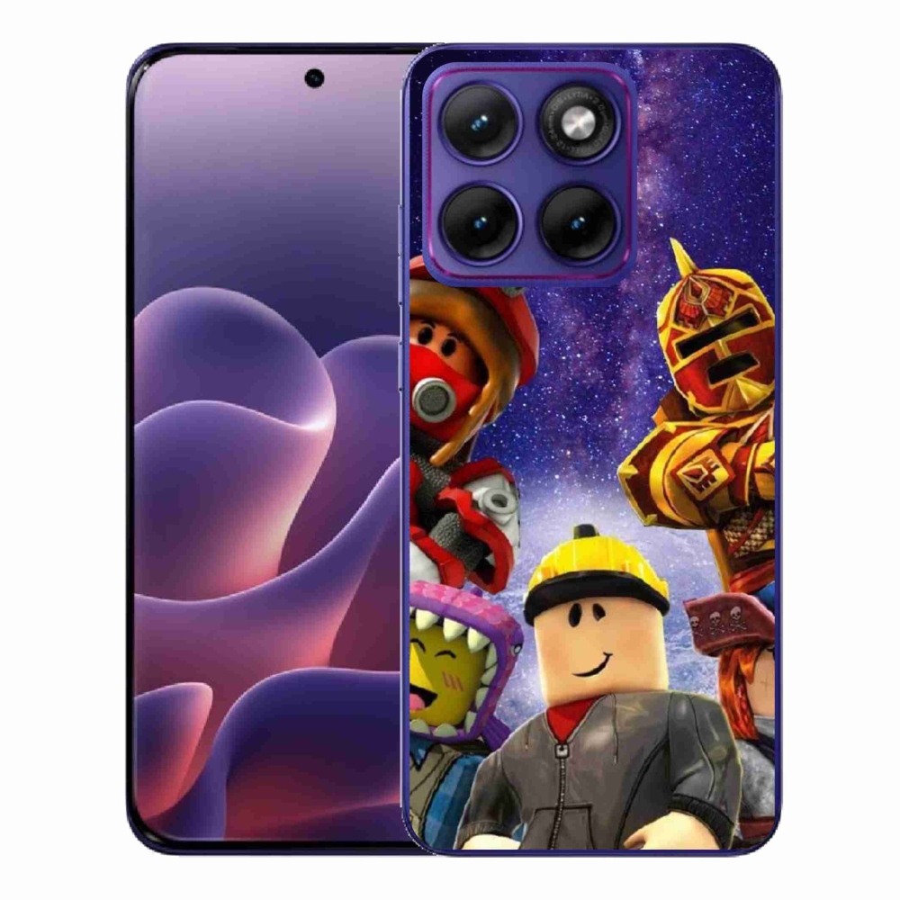 Zselés borítás mmCase a Motorola Edge 70 Fusion készülékhez - roblox 3