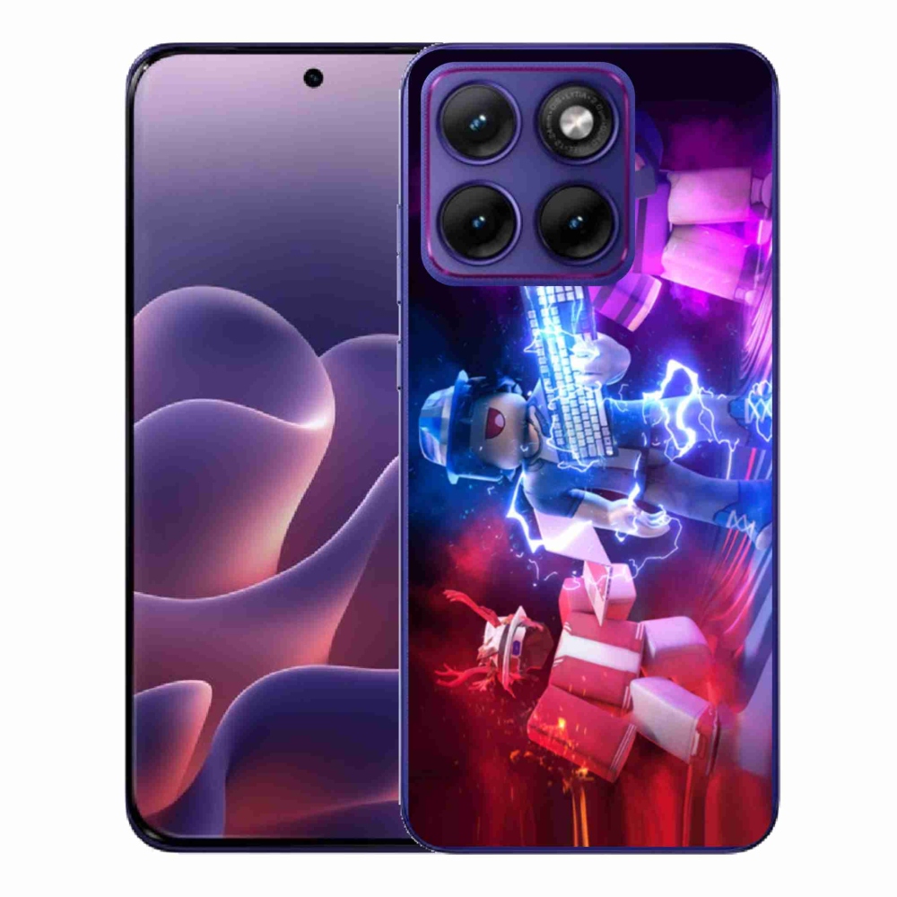 Gélburkolat mmCase a Motorola Edge 70 Fusion készülékhez - roblox
