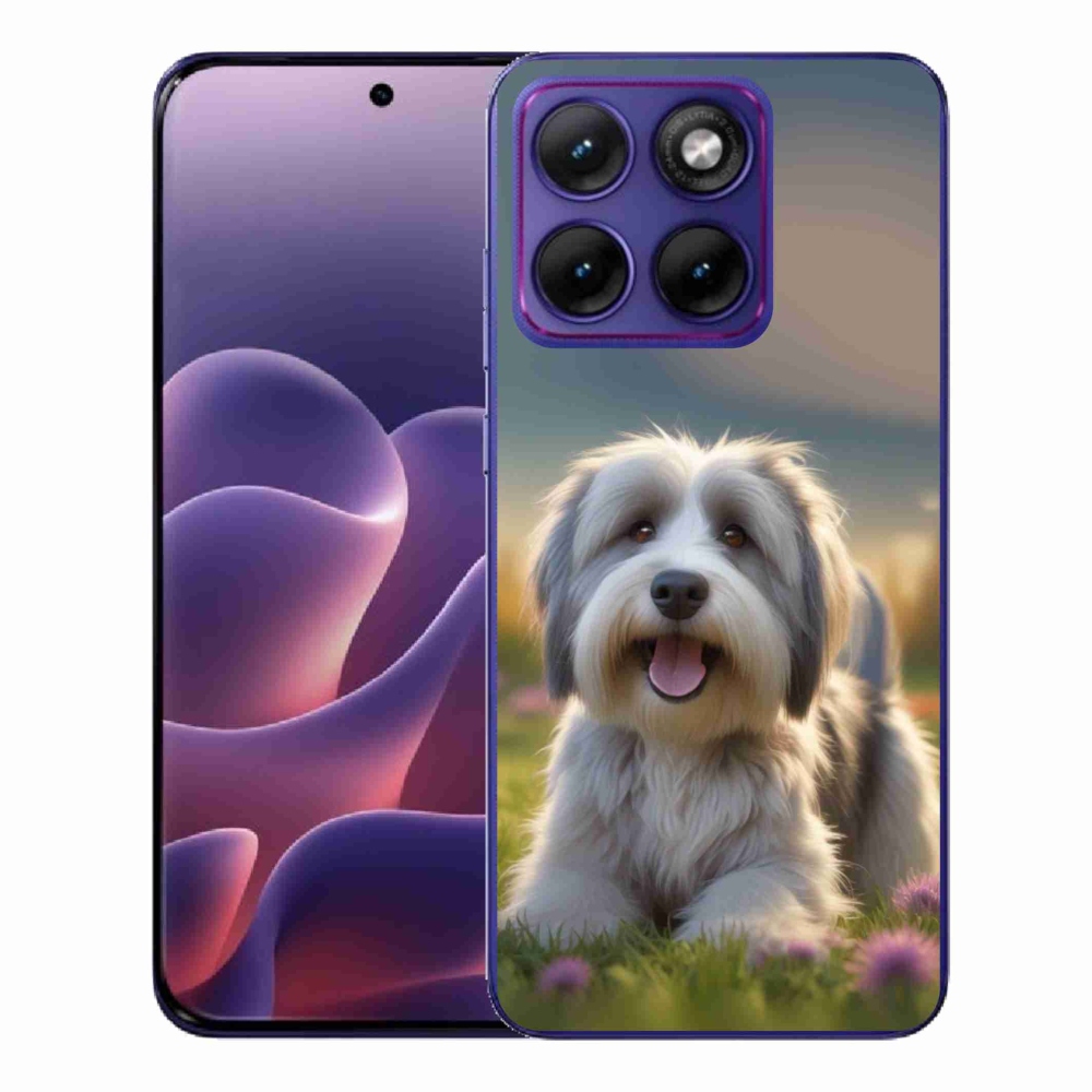 Zselés borítás mmCase a Motorola Edge 70 Fusion készülékhez - aranyos havannai kutya