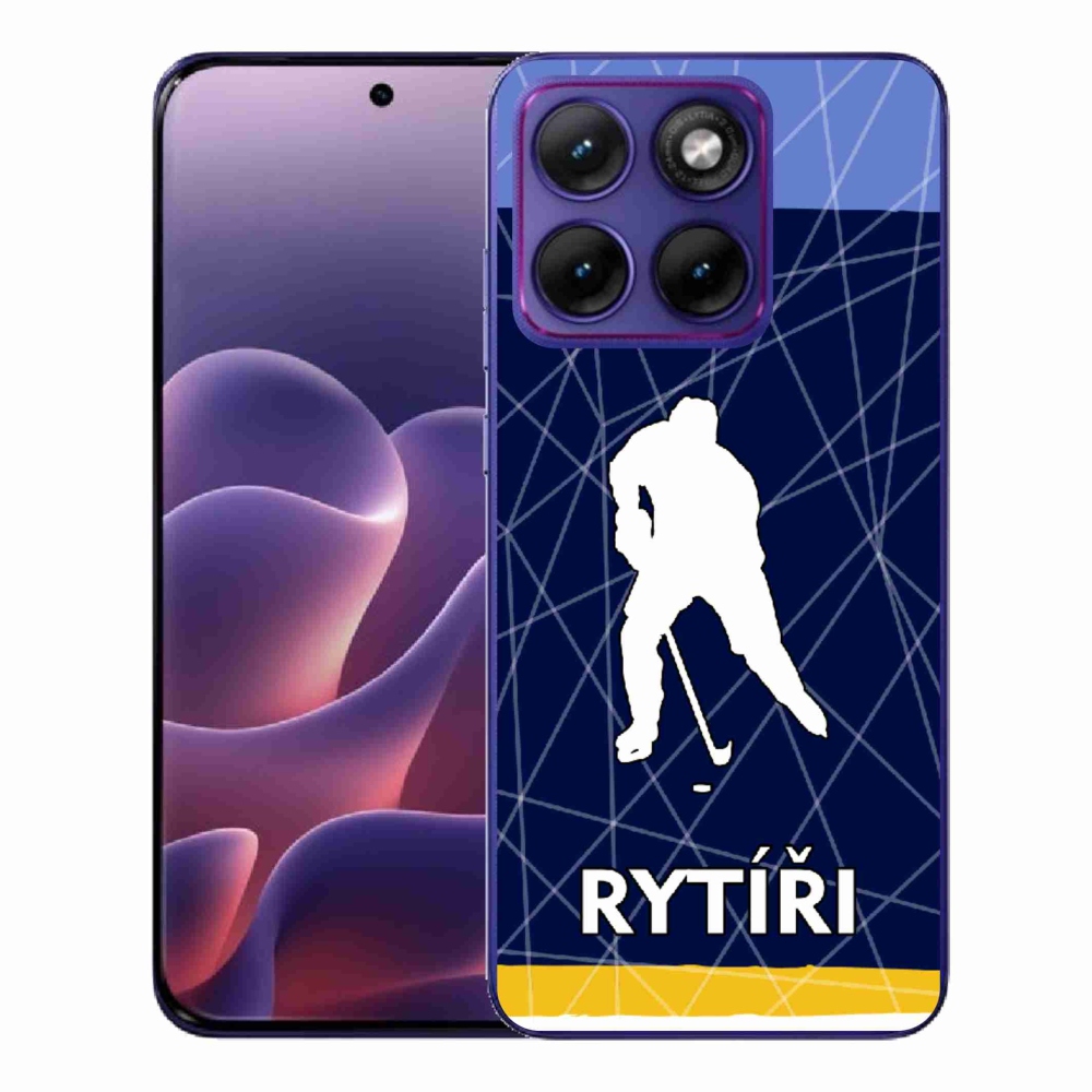 Zselés borítás mmCase a Motorola Edge 70 Fusion készülékhez - Lovagok