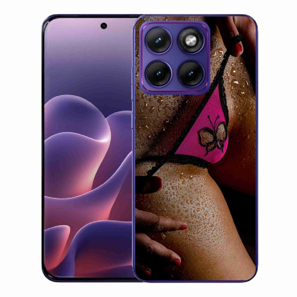 Zselés borítás mmCase a Motorola Edge 70 Fusion készülékhez - szexi nő