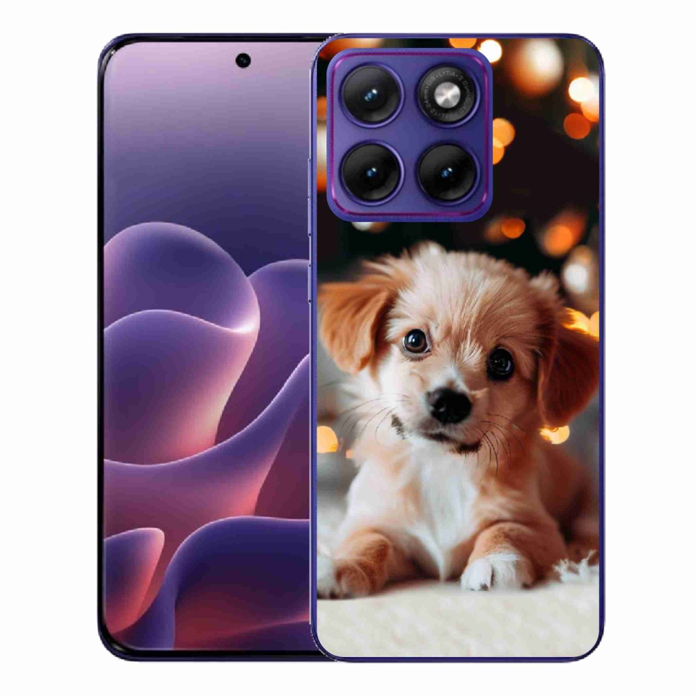 Zselés borítás mmCase a Motorola Edge 70 Fusion készülékhez - kölyökkék