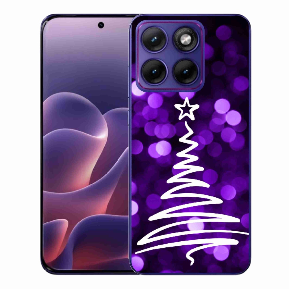 Zselés borítás mmCase a Motorola Edge 70 Fusion készülékhez - fa