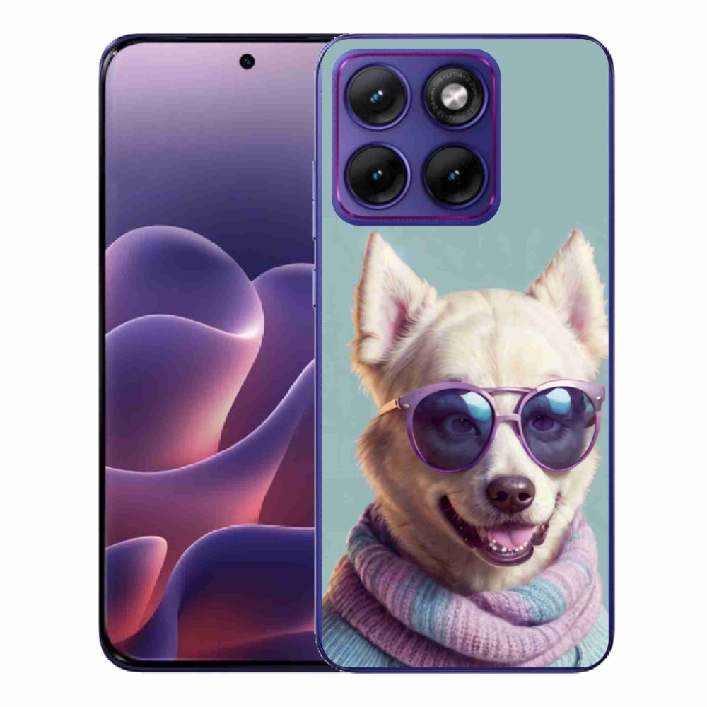 Zselés borítás mmCase a Motorola Edge 70 Fusion készülékhez - stílusos német felső rész