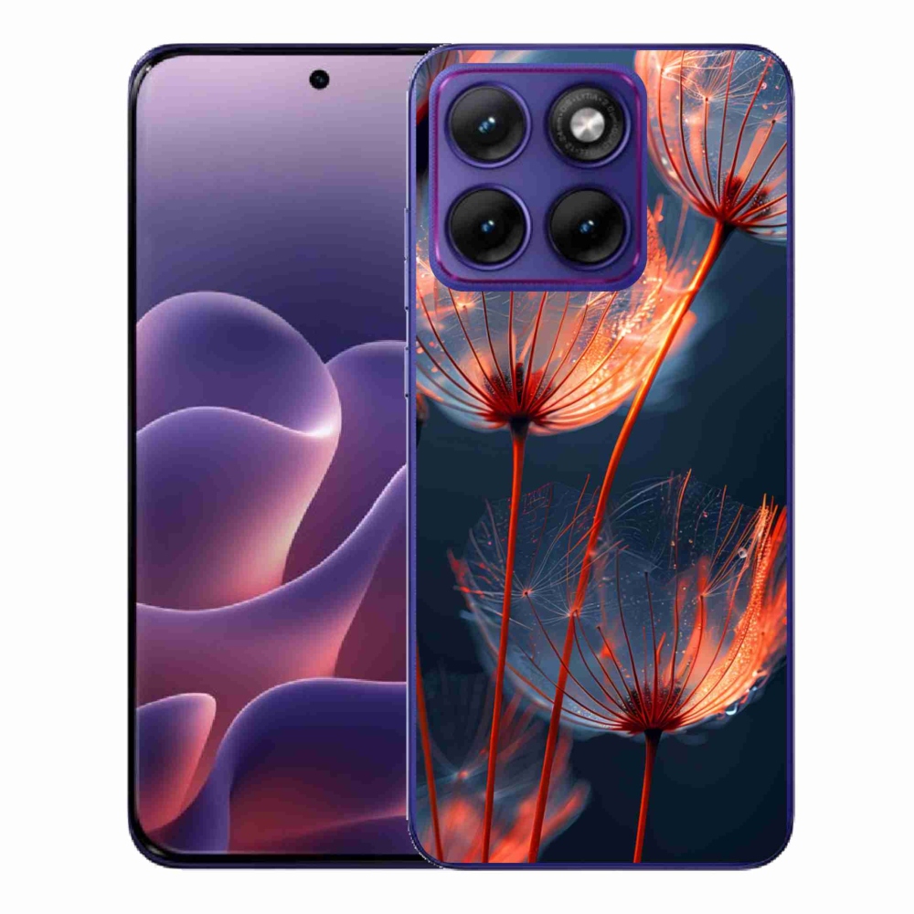 Zselés borítás mmCase a Motorola Edge 70 Fusion készülékhez - világító pehely