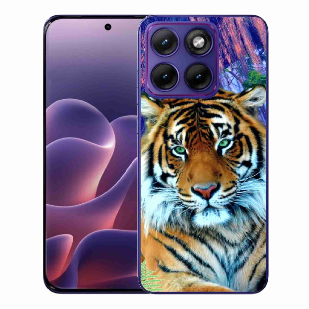 Zselés borítás mmCase a Motorola Edge 70 Fusion készülékhez - tigris