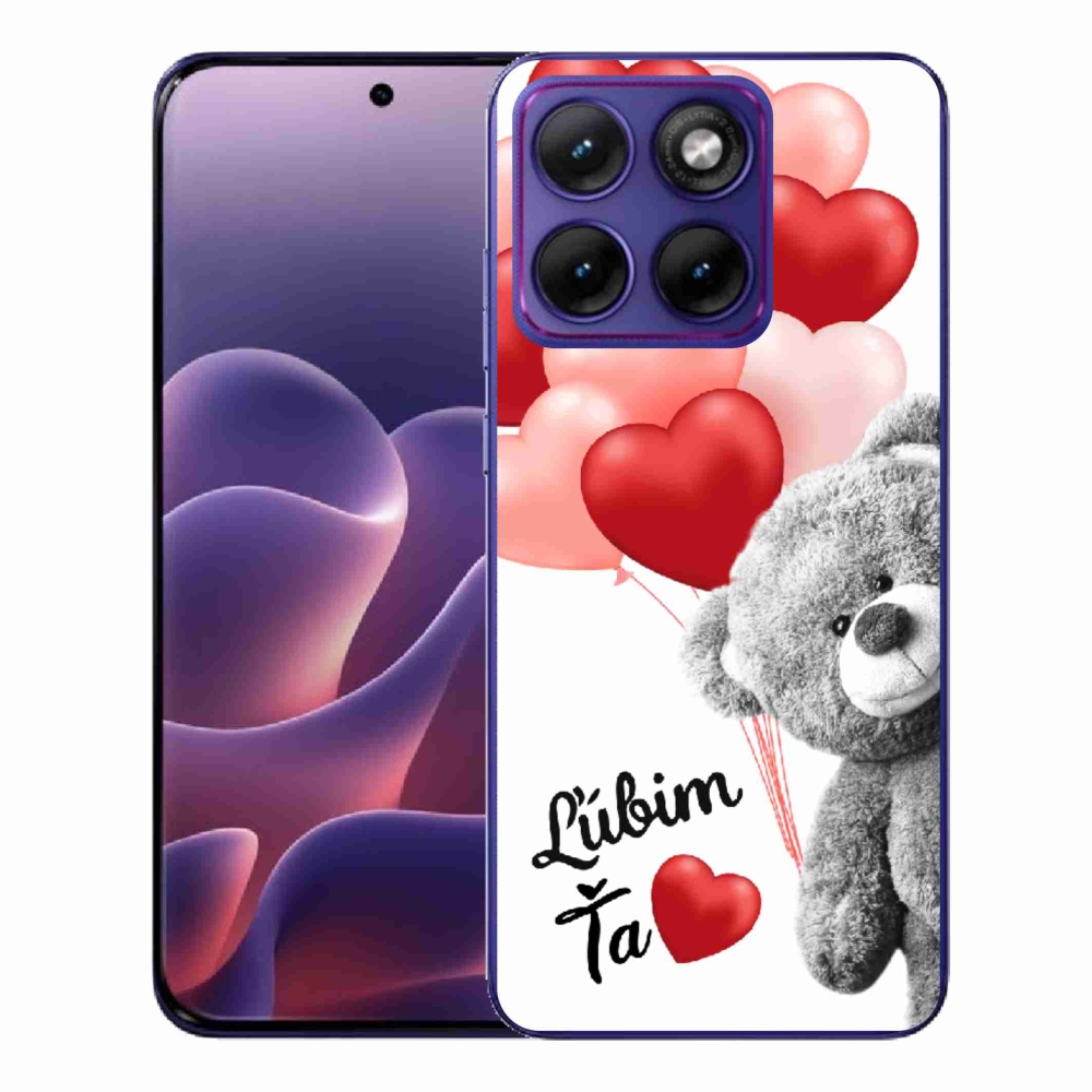 Zselés borítás mmCase a Motorola Edge 70 Fusion készülékhez - I love you en