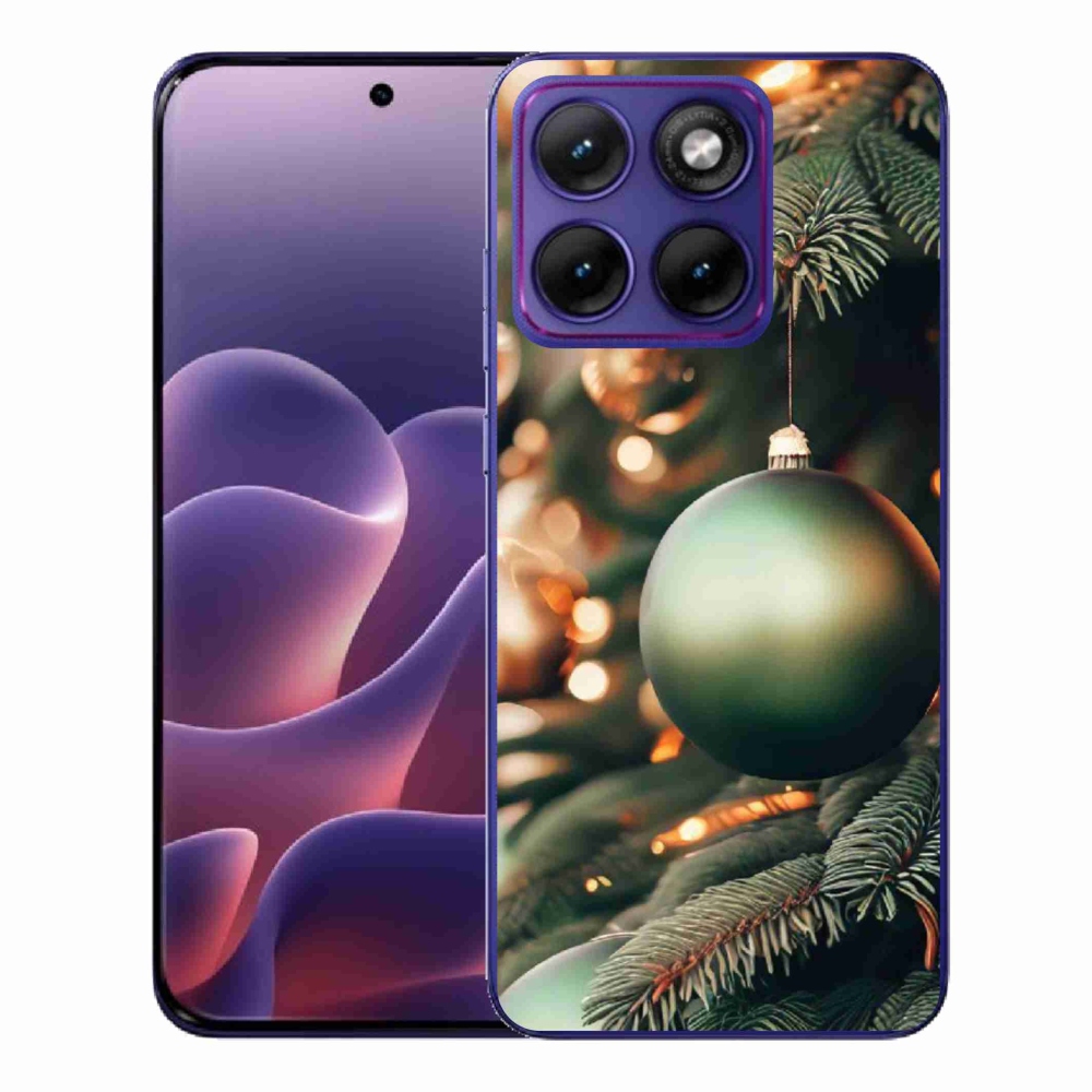 Zselés borítás mmCase a Motorola Edge 70 Fusion készülékhez - karácsonyi dekoráció 1