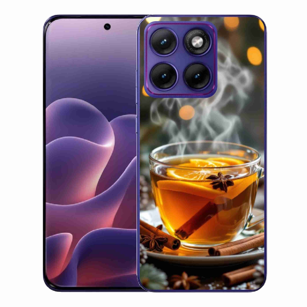 Zselés borítás mmCase a Motorola Edge 70 Fusion készülékhez - karácsonyi lyukasztás