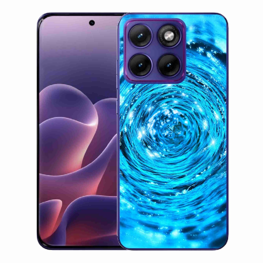 Zselés borítás mmCase a Motorola Edge 70 Fusion készülékhez - water vortex