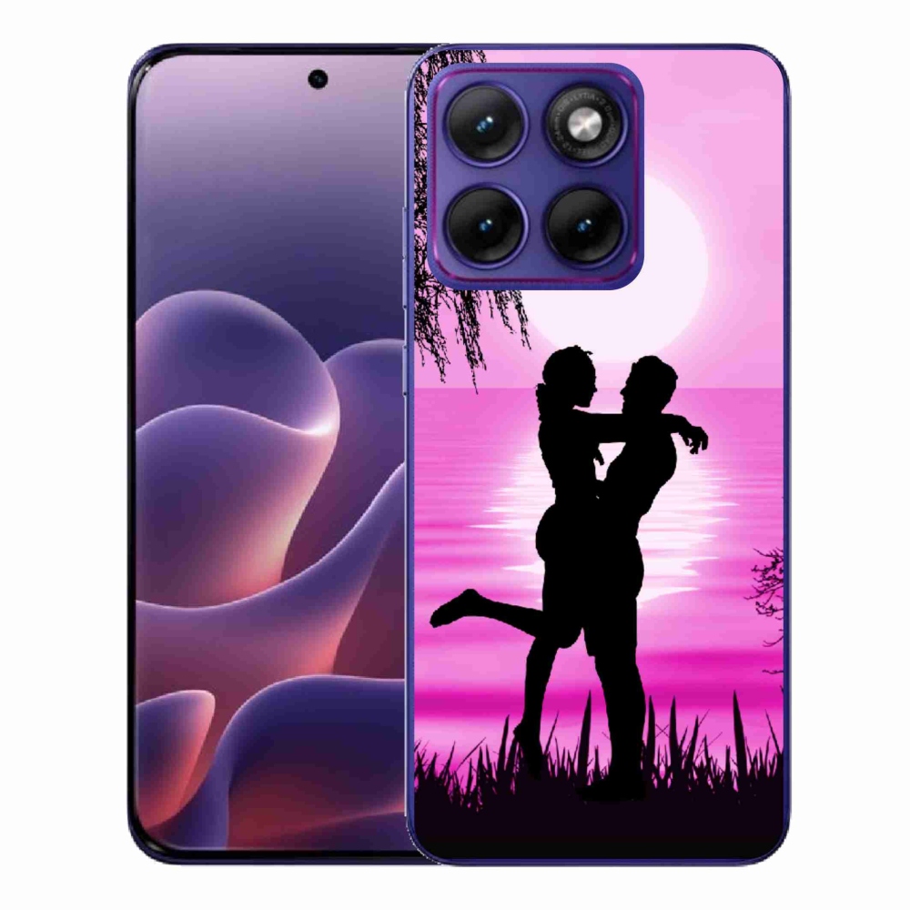 Zselés borítás mmCase a Motorola Edge 70 Fusion készülékhez - naplemente