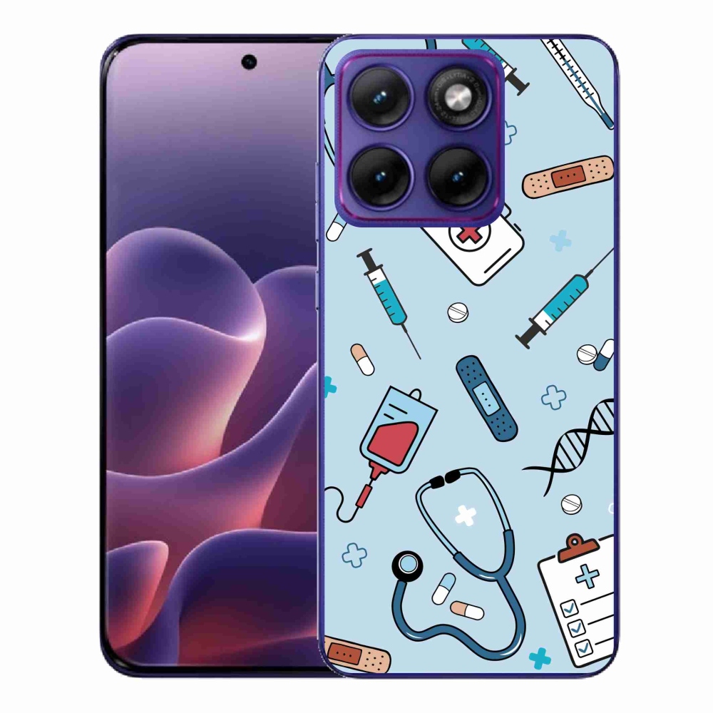 Zselés borítás mmCase a Motorola Edge 70 Fusion készülékhez - egészség 1
