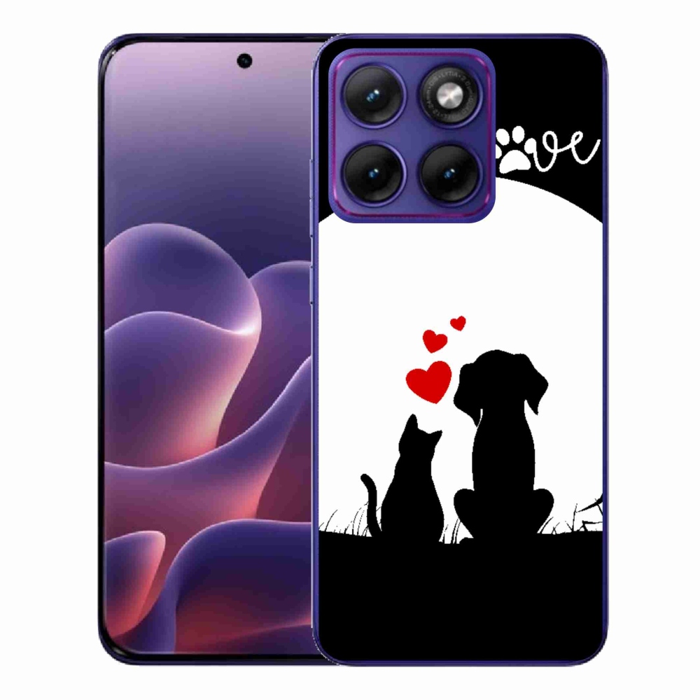 Zselés borítás mmCase a Motorola Edge 70 Fusion készülékhez - állatszerelem