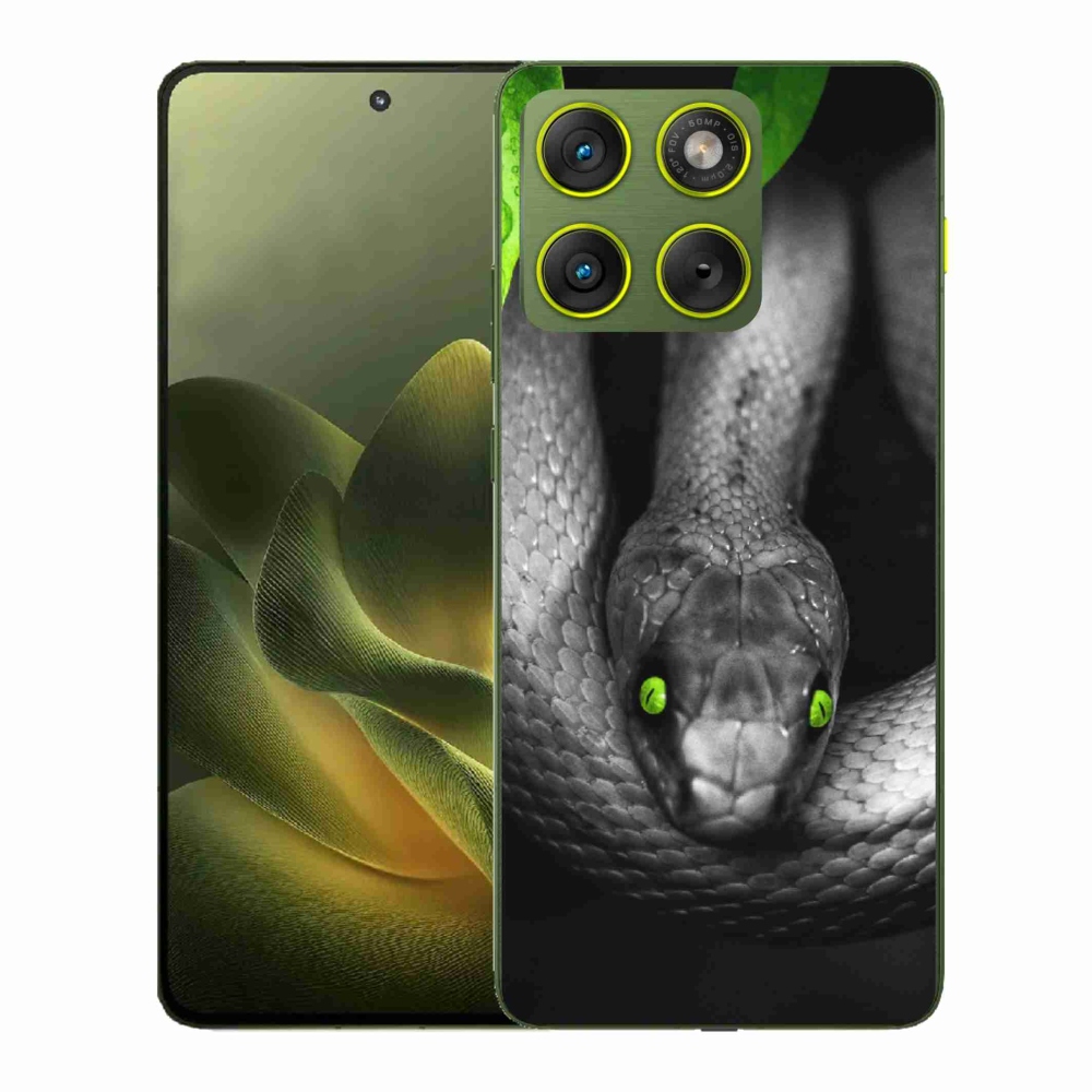 Zselés borítás mmCase Motorola Edge 70 - kígyóhoz