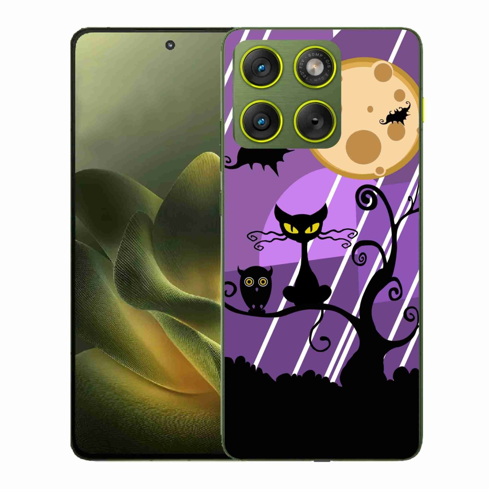 Zselés borítás mmCase a Motorola Edge 70 készülékhez - halloween