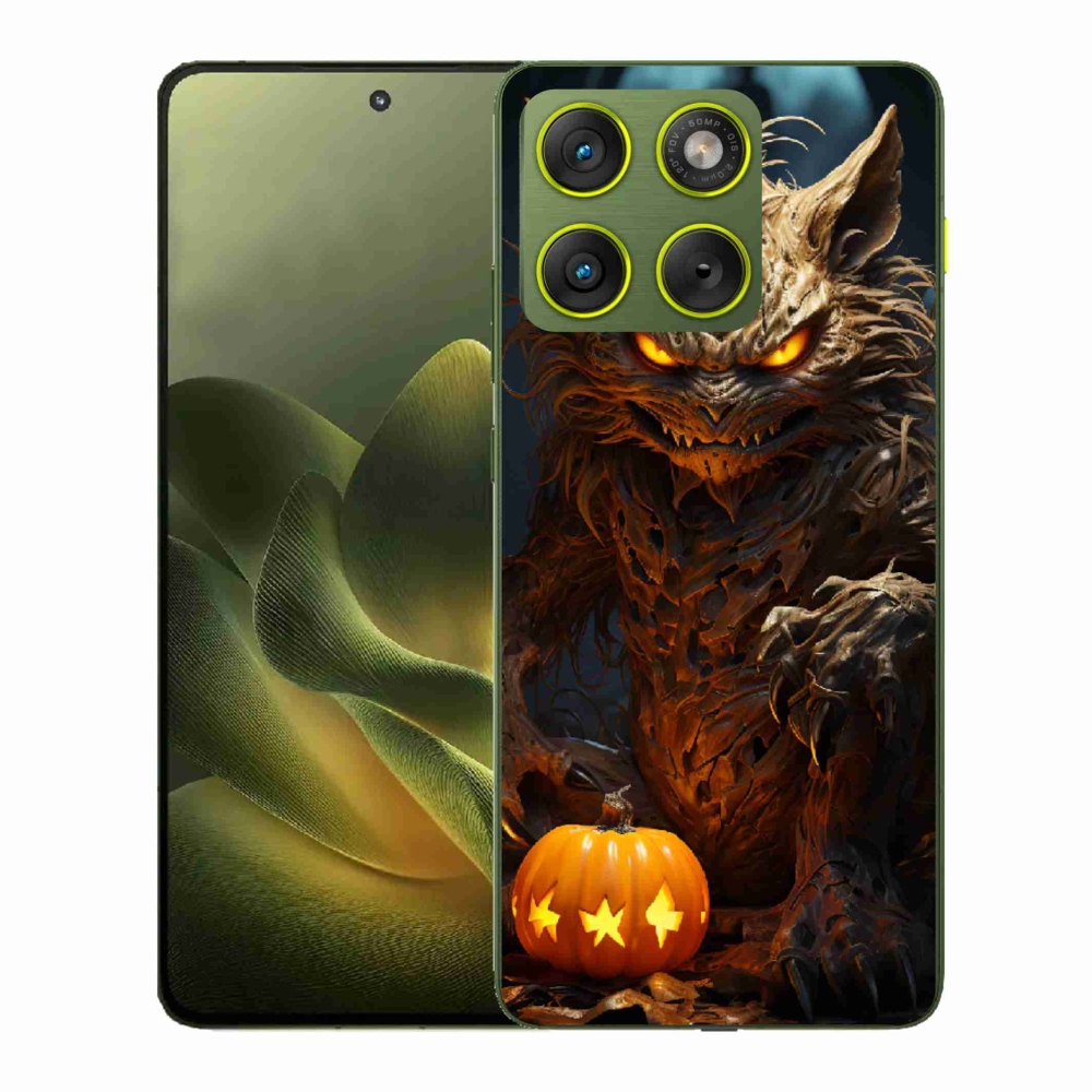 Gél borítás mmCase a Motorola Edge 70 készülékhez - Halloween szörnyeteg