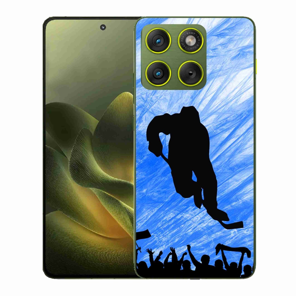 Zselés borítás mmCase a Motorola Edge 70 készülékhez - hokijátékos