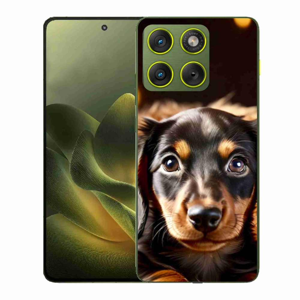 Zselés borító mmCase a Motorola Edge 70 készülékhez - tacskó