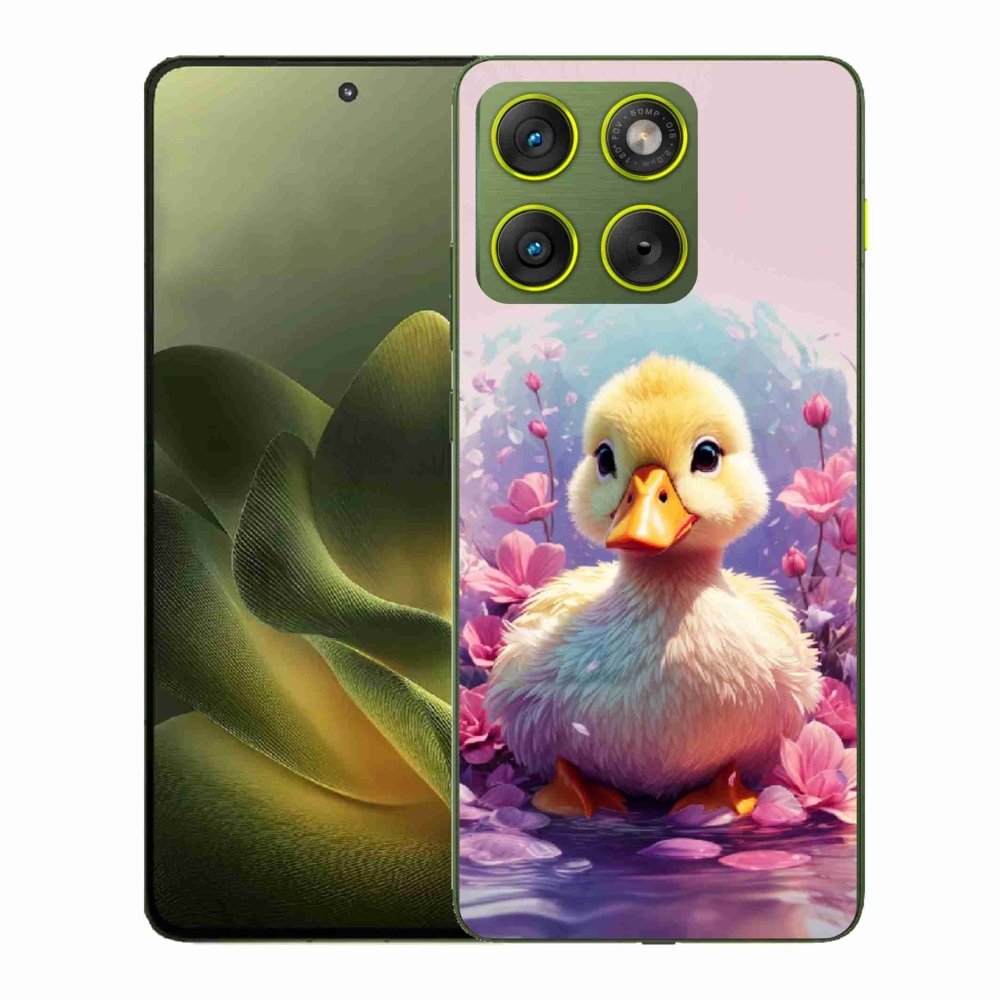 Zselés borítás mmCase a Motorola Edge 70 készülékhez - kacsa
