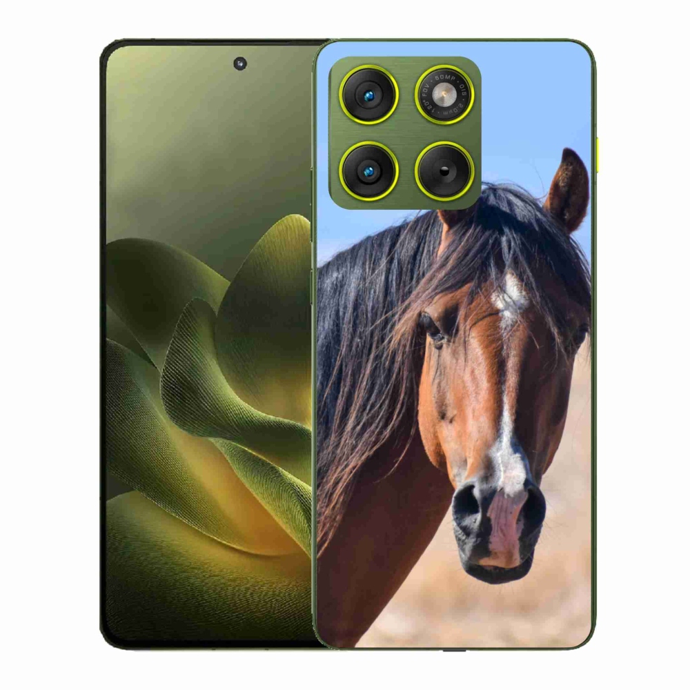 Zselés borítás mmCase a Motorola Edge 70 készülékhez - csendes ló