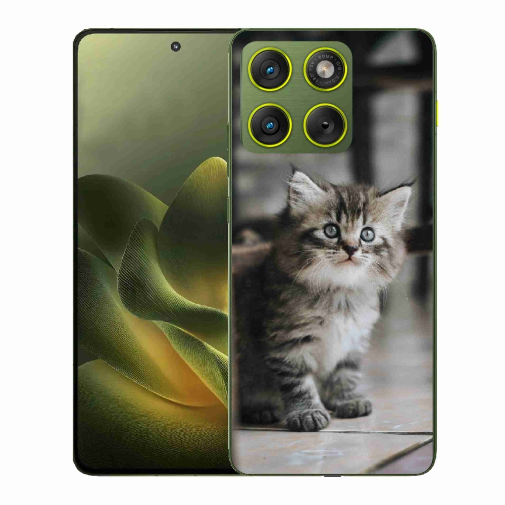 Gél borítás mmCase a Motorola Edge 70 készülékhez - cica