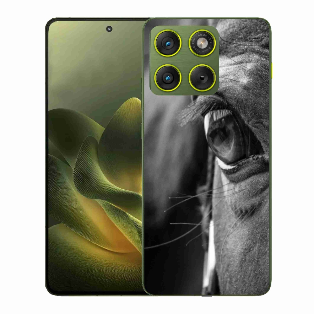 Zselés borítás mmCase a Motorola Edge 70-hez - ló nézet