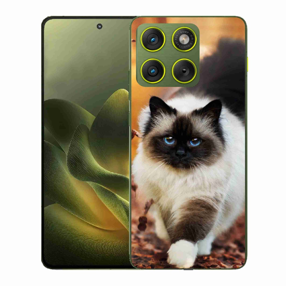 Zselés borítás mmCase a Motorola Edge 70 készülékhez - cat