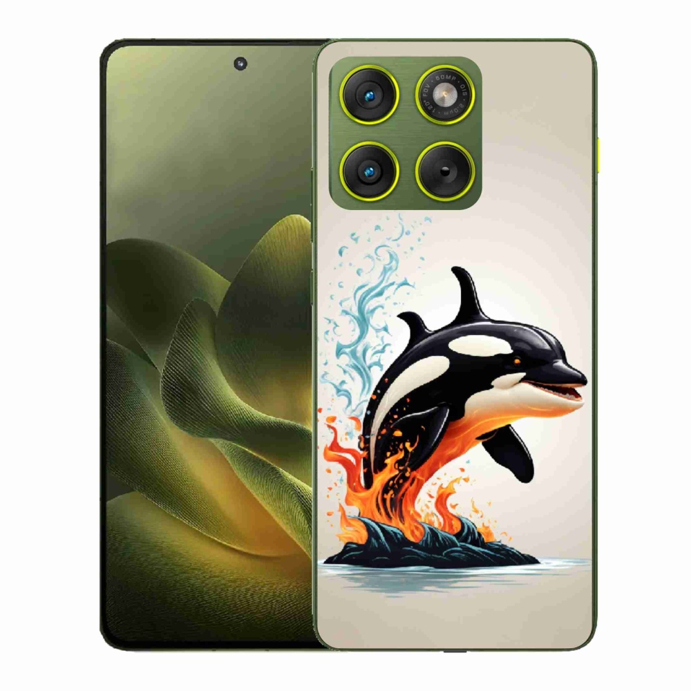 Zselés borítás mmCase a Motorola Edge 70 készülékhez - orca
