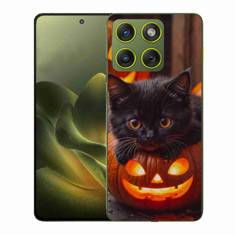 Gél borítás mmCase a Motorola Edge 70 készülékhez - cica és tök