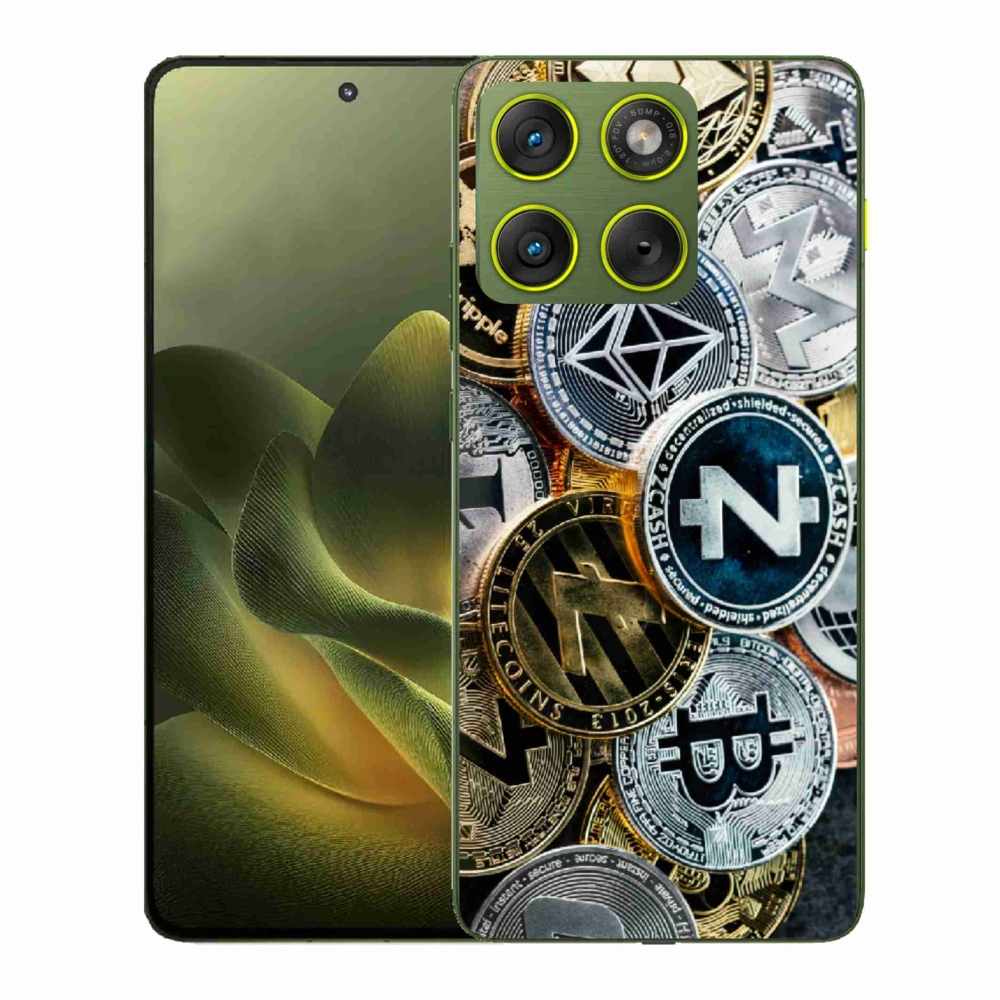 Gél borítás mmCase a Motorola Edge 70 készülékhez - kriptovaluták