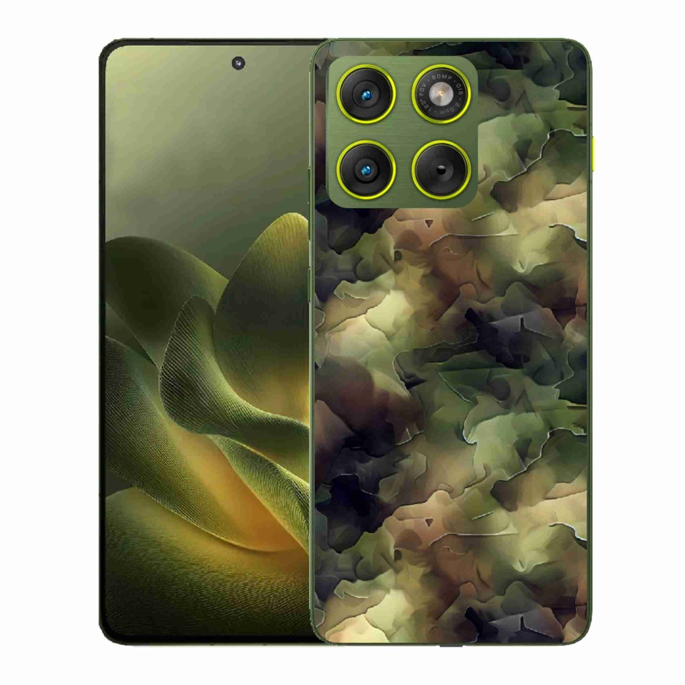 Zselés borítás mmCase a Motorola Edge 70 készülékhez - álcázó minta 10
