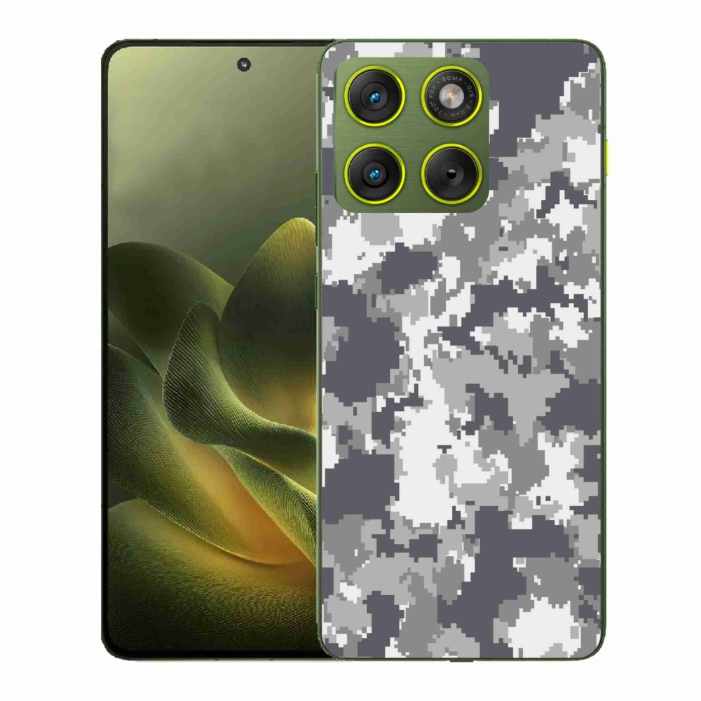 Zselés borítás mmCase a Motorola Edge 70 készülékhez - álcázó mintázat 2