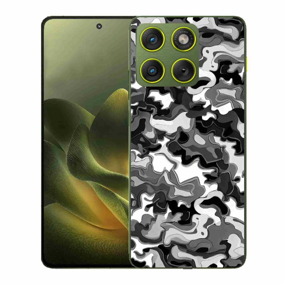Zselés borítás mmCase a Motorola Edge 70 készülékhez - álcázó minta 3